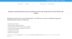 Desktop Screenshot of ibgestionsante.com